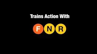 MTA: R160B R, R68A N Trains at 36 Street + R160A F Train (Rerouted)