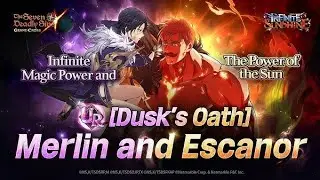 200 Pulls on 7 Anniversary Merlin and Escanor Banner - 7ds grand cross 