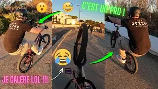 IL M'APPREND A FAIRE LE MANUAL #bmx #dr&ocirc;le #gopro  #pumptrack #bikelife