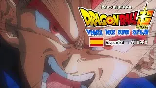 SSJ GOD VEGETA VS GOKU BLACK FULL FIGHT |(Fan-animation by LederleJR) español latino