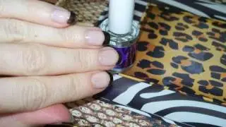 How To: Black Tip French Manicure