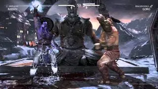 Mortal Kombat X Raiden vs Goro Very Hard