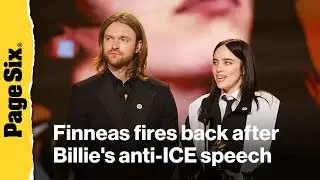 Billie Eilish's brother, Finneas, fires back at critics after singer's anti-ICE Grammys 2026 speech