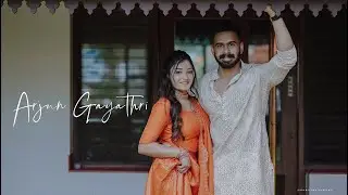 Kerala Hindu Engagement Highlights 2024 l Arjun Gayathri l Jagamagiso Sakhi Song
