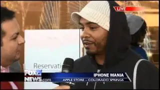 First man in line for iPhone 6 in Colorado Springs