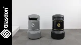 Glasdon UK | Demonstration | Plaza&reg; Litter Bin