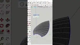 #how to #make #organic #shape in #sketchup #learn #shorts #tutorial #autocad #fun #english