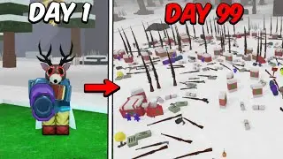 Speedrun the New Update Christmas in 99 Nights in the Forest