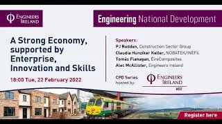 Engineering National Development: &lsquo;A Strong Economy, supported by Enterprise, Innovation and Skills