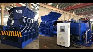 Continuous / Container shear for steel metal scrap shearing scrap processing - www.isscindia.com