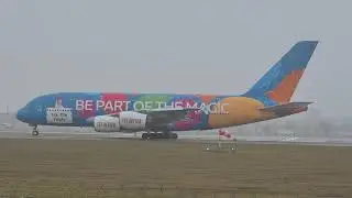 EMIRATES A 380 Flughafen M&uuml;nchen EDDM/MUC #MUC #emirates #airbusa380