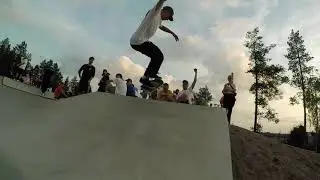 Rovaniemen skeittiparkilla 2018