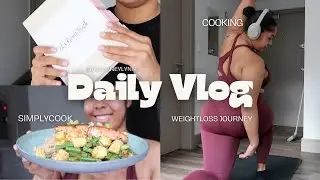 Monday restart, starting my weight-loss journey & cooking with SimplyCook
