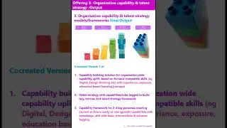 Organization Capability & Target strategy