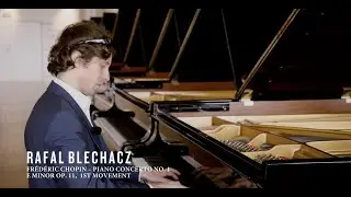 Rafał Blechacz performs Chopin's Piano Concerto No. 1 in E Minor at Steinway & Sons Hamburg