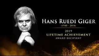H.R. Giger- 2019 Concept Art Awards Lifetime Achievement Recipient