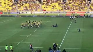 #haka #hurricane  #wellington #newzealand  hurricane  vs blues