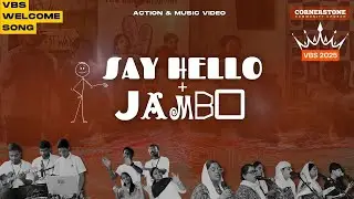 Say Hello + Jambo | Action Song | LIVE at VBS 2025 | Cornerstone Church, Hyd
