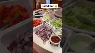 Pizza Hut 🍕 salad bar