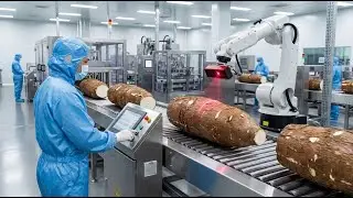 Inside a Giant US Cassava Flour Plant | Factory Systems Pro