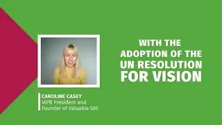 United Nations General Assembly Resolution on Vision