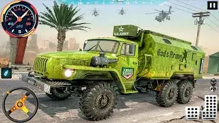 🪖 Army Truck Driving simulator - Military soldiers transportation #armygame #military 