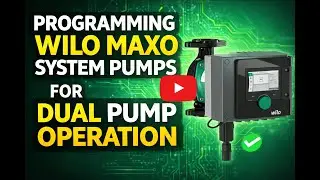 Programming Wilo Maxo System Pumps for Dual Pump Operation 2 #hvactraining #wilo