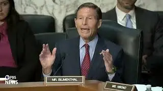 WATCH: Sen. Blumenthal pushes FBI Director Patel on access to Epstein case files