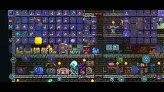 Crafting the solar armor terraria (END GAME ARMOR)