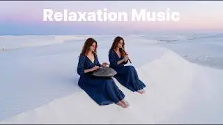 ⚪ Ethereal Desert Music | Handpan & Duduk on the White Sand Dunes (1-Hour Solitude)