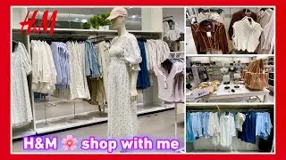 H&M SHOPPING 🌸 SPRING ~ SUMMER 2022 NEW COLLECTION * SHOP WITH ME