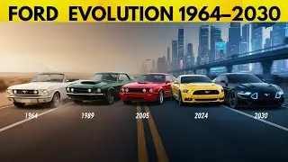 Ford Mustang Car Evolution 1964&ndash;2030 The American Muscle Cars