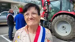En direct - LOUP - Impact de la pr&eacute;dation du loup sur l'agriculture   manifestation Mende sept 2022
