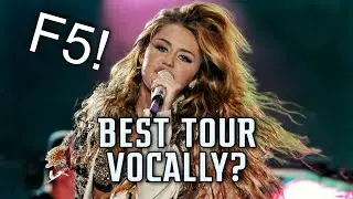 Miley Cyrus - Gypsy Heart Tour VOCAL RANGE + ANALYSIS! (C3 - F5)