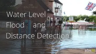Water Level, Flood and Distance Detection