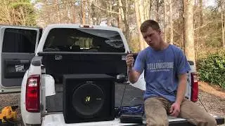 Installing a Sub in my F250 with a Stock Stereo