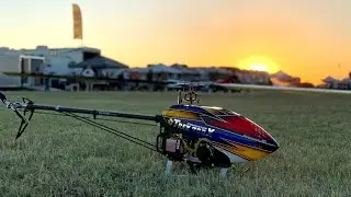 Ben Storick Flying Doug&rsquo;s ALIGN T-Rex700XZ Blackout Mods Gas Conversion!