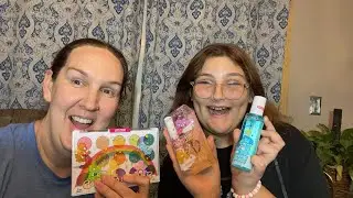 Care Bears Wet and Wild makeup review Mother and Daughter