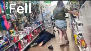 Falling in public (prank) 