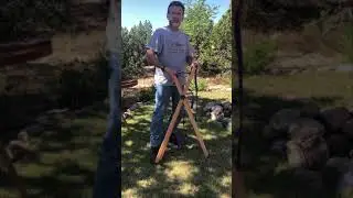 Mountain Dulcimer Stand 2 - Adjusting for Height and Dulcimer Size