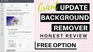 New Automatic Background Remover in Cricut Design Space | Cricut Design Space vs Remove.bg