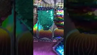 Mermaid Reversible sequin Notepad
