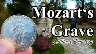 Mozart&rsquo;s Grave / 25 Schillig Commemorative Coin &bdquo;Mozart&rsquo;s 200th Birthday&ldquo;