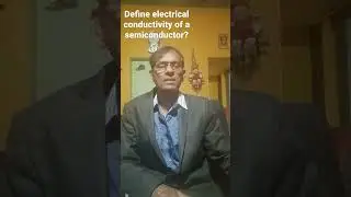 define electrical conductivity of a semiconductor?