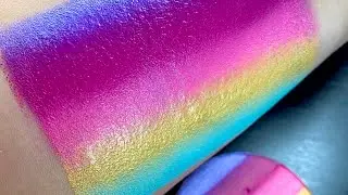 Superstar Dream Colours | Rainbow Cake Face Paint | Candy | Swatch