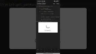 Permutations of the string program in python like share and subscribe channel 👍👍 