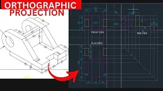 Учебное пособие по ортогональной проекции AutoCAD @TDMC