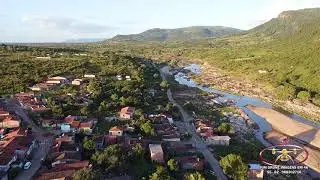 Poço das Trincheiras - Alagoas Brasil - Visto de cima em 2.7K - Dji Mavic Mini