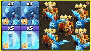DAY 25 ELECTRO DRAGON TH16 Attack Strategy with Army Link | Th16 Legend Attack Strategy