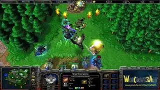HawK(HU) vs Happy(UD) - Game 1 - WarCraft 3 Frozen Throne - RN2447